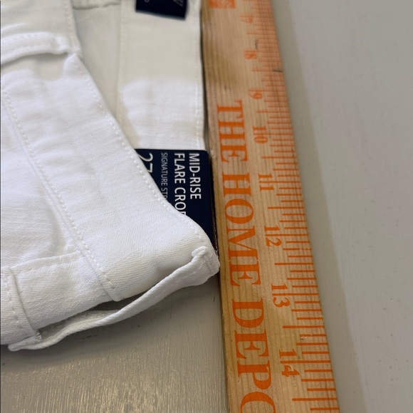 J Crew Flare crop white jean in signature stretch Size 27 - Picture 8 of 13